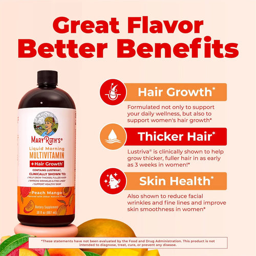 Hair Growth Liquid Duo Thicker, Fuller Hair From Within