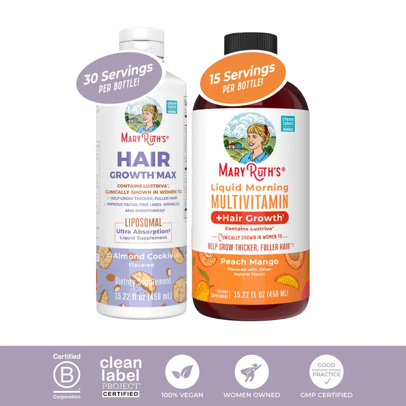 Hair Growth Max Liquid Duo 🍑✨